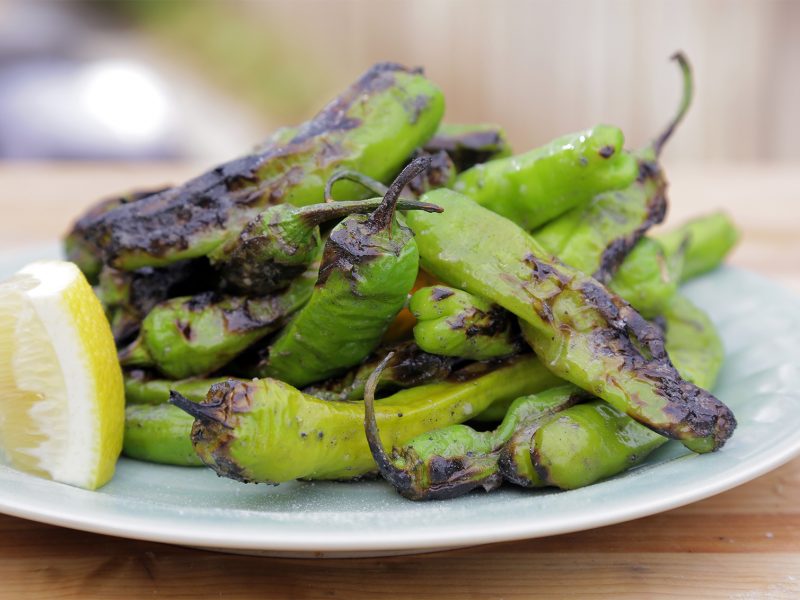 Andrew Zimmern Recipe Blistered Shishito Peppers|
