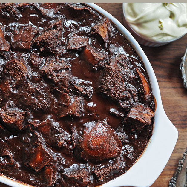 Chocolate Bread Pudding