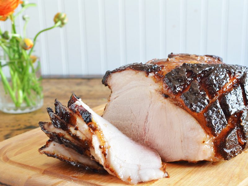 Fresh Easter Ham|Quiche Lorraine|Drop Biscuit Scones with Apricots & Cranberries|The Perfect Deviled Eggs|Fresh Ham with Madeira-Cider Glaze|Leek Salad with Mustard Vinaigrette & Egg|The Best Key Lime Pie|Frittata Rustica with Mixed Vegetables & Manchego|Spring Vegetable Barigoule