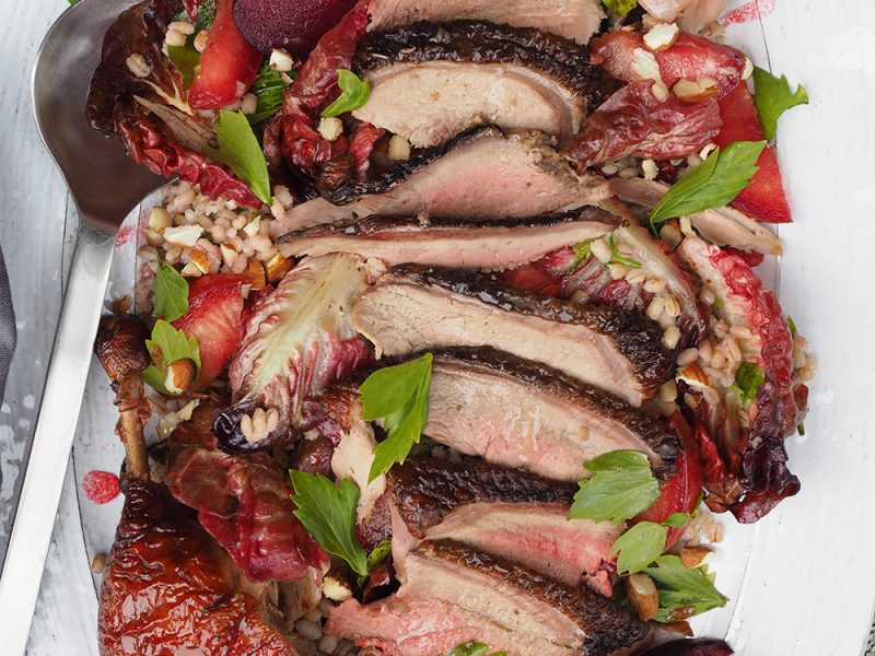 Nevada Berg's Smoked Duck Recipe from North Wild Kitchen