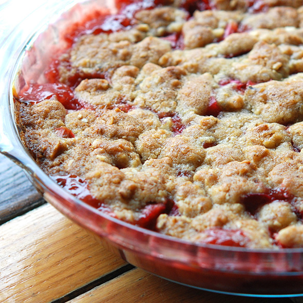 Strawberry-Rhubarb Crisp