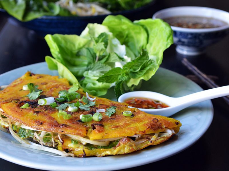 Vietnamese Oyster Pancake