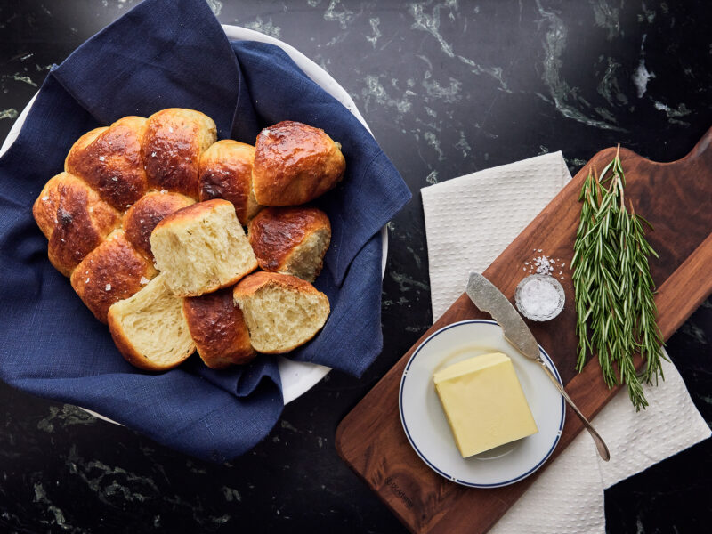 Crockpot Rosemary Rolls